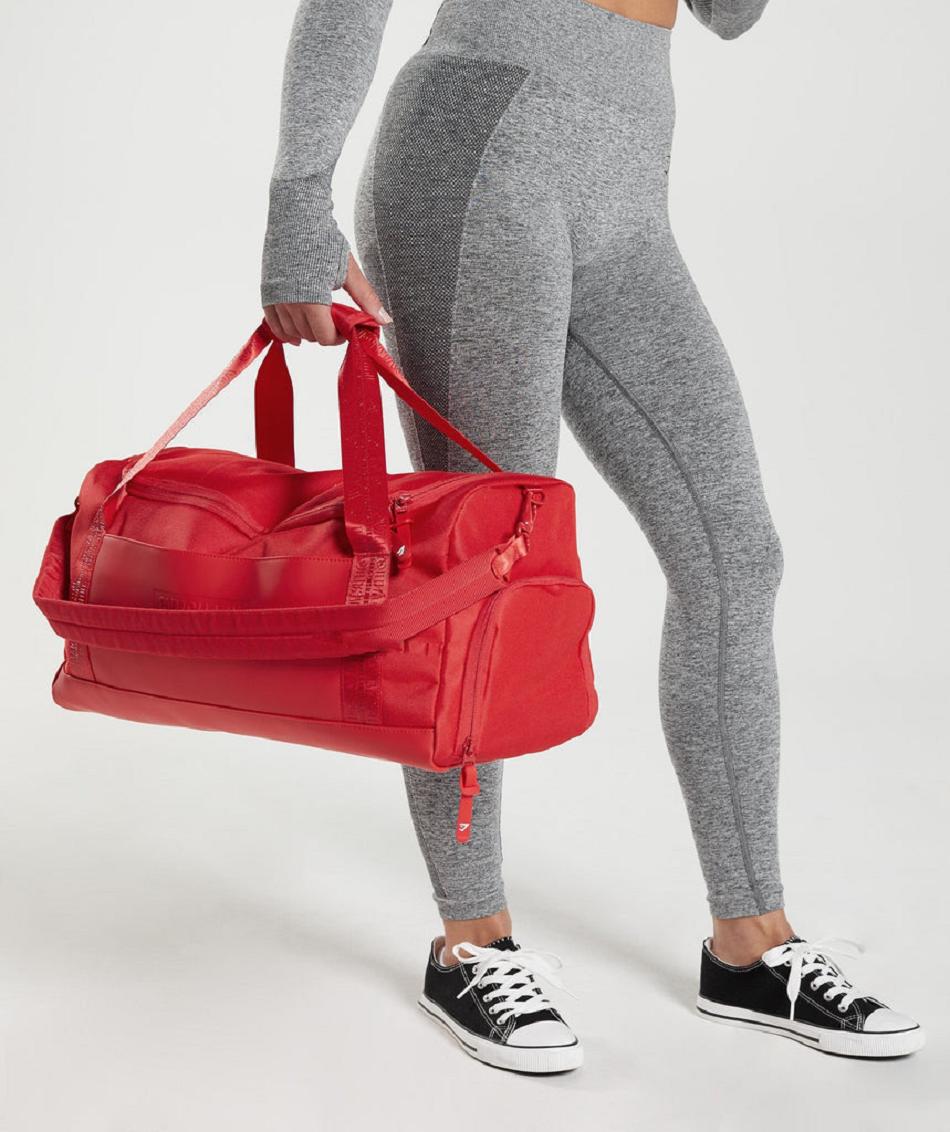 Plecaki Akcesoria Gymshark Small Everyday Holdall Czerwone | PL 4165LIS